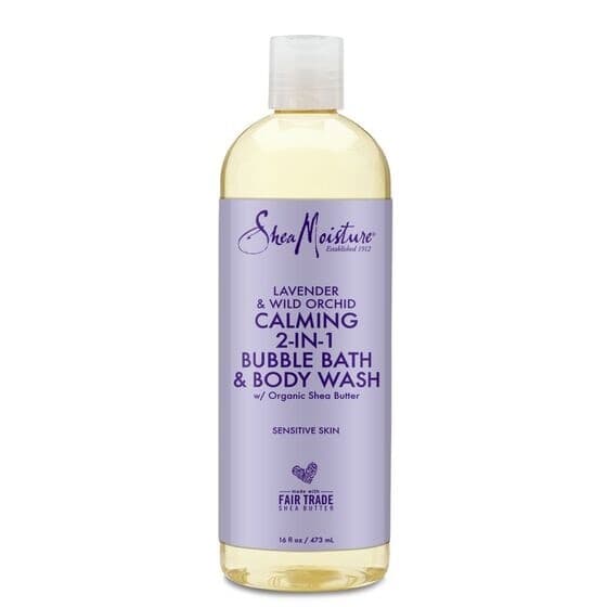 Shea Moisture Lavender & Wild Orchid Bubble Bath & Body Wash