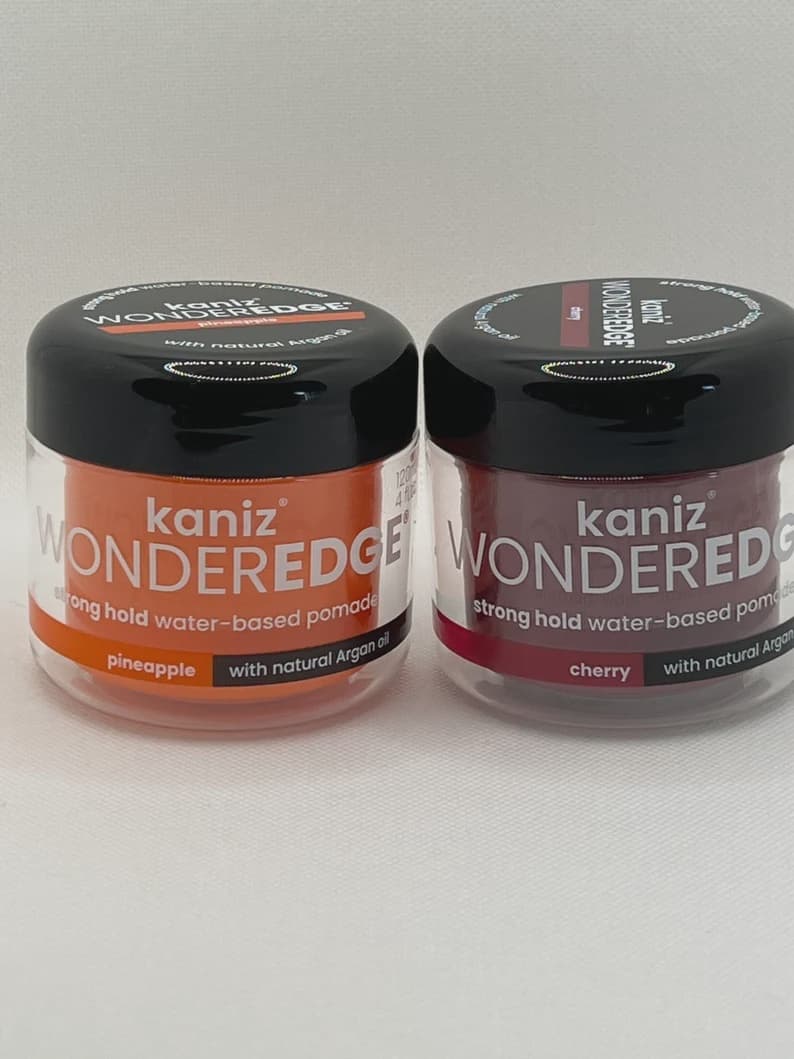 kaniz wonder edge strong hold hair pomade 2