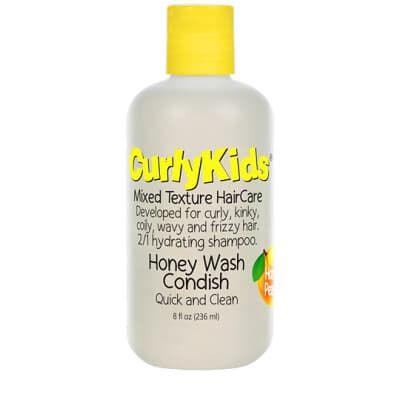 CurlyKids Mixed Texture HairCare Honey Wash Condish