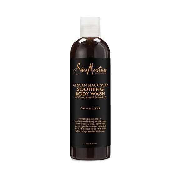 Shea Moisture African Black Soap Soothing Body Wash/New