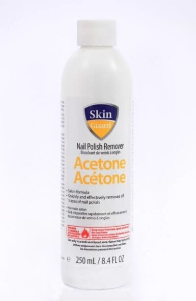 Skin guard acetone acetone nail polish remover 250 ml