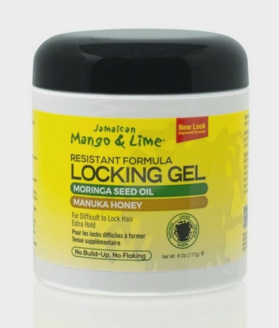 Jamaican Mango & Lime Resistant Formula Locking Gel Moringa Seed Oil/Manuka Honey