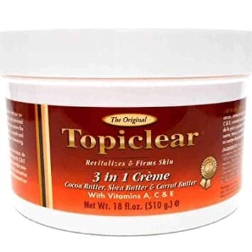 Tropiclear  3IN1 Soap With Vitamins A,C &E Cocoa Butter, Shea Butter & Carrot Butter