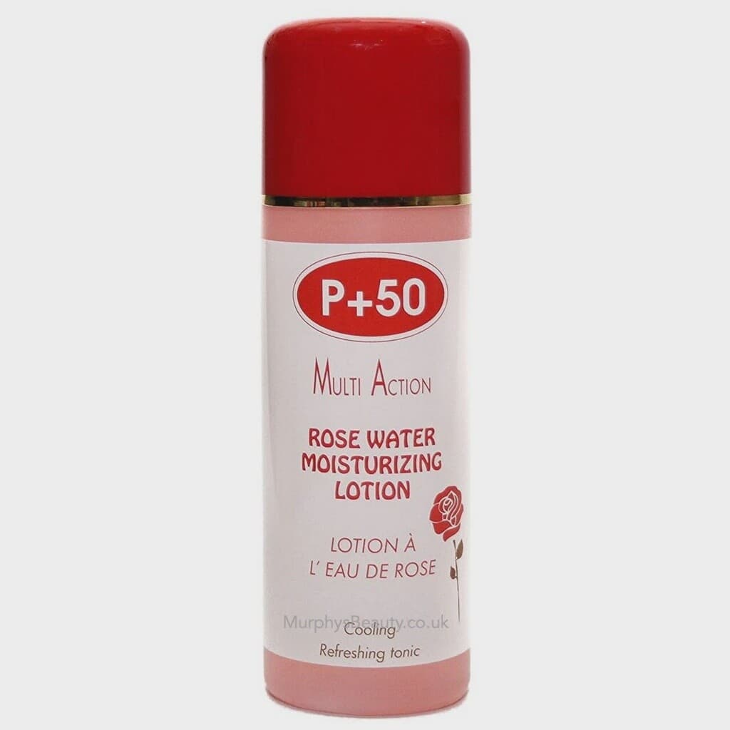 P+50 Multi Action Rose Water Moisturizing Lotion 200ml