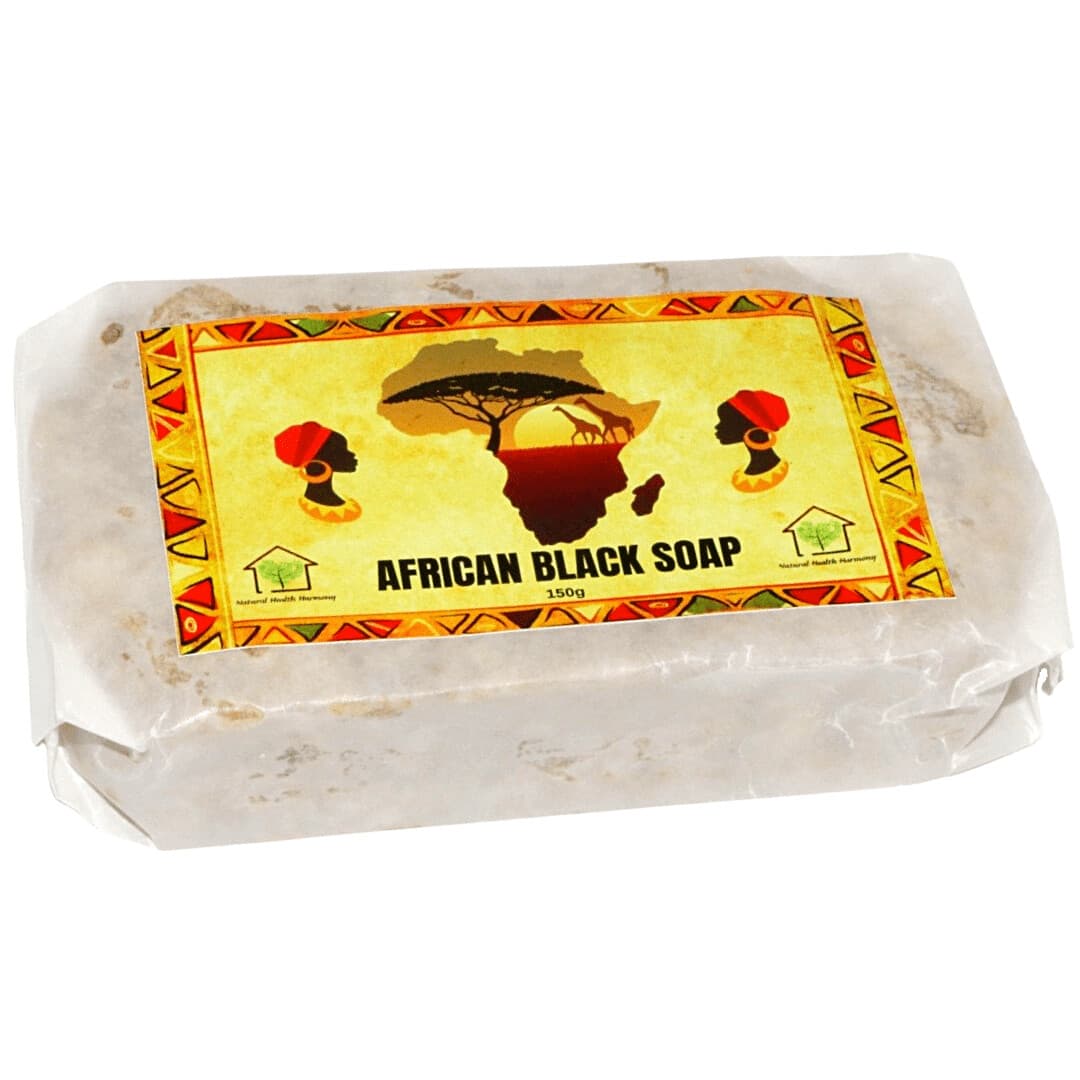 Natural Health Harmony  African Black Soap Bar
