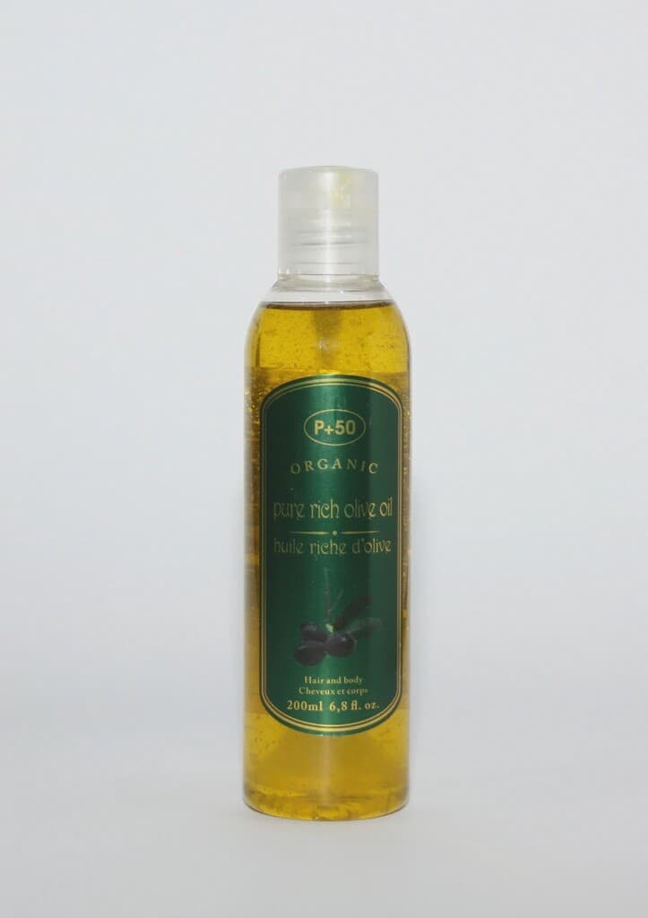 P+50 Organic Pure Rich Olive Oil 200ml