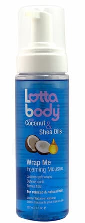 LottaBody  Coconut & Shea Oils Wrap me Foaming Mousse
