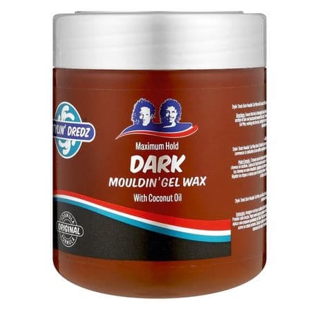 Stylin' Dredz  Maximum Hold Dark Mouldin' Gel Wax with Coconut Oil 2