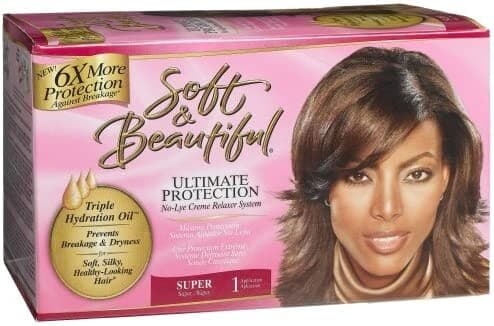 Soft & Beautiful Ultimate Protection No-lye CrÃ¨me Relaxer System - Super