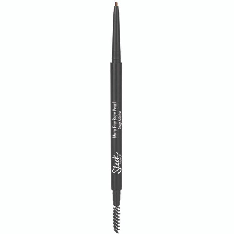 sleek makeup micro fine brow pencil medium brown