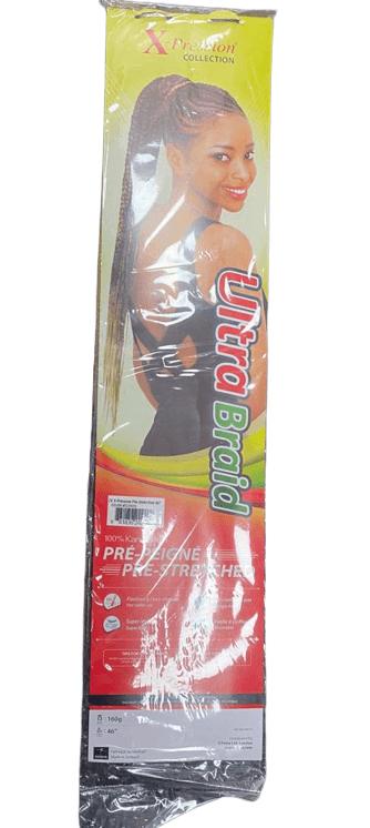 X-Pression Ultra Braid Pre-Stretched X2 – Lightweight, Tangle-Free Braiding Hair for Perfect Protective StylesX 5