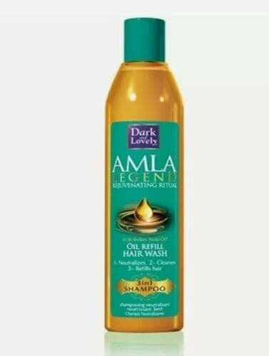 Dark and Lovely Rejuvenating Ritual Amla Legend Oil Refill Hair Wash 3 in 1 Shampoo/New