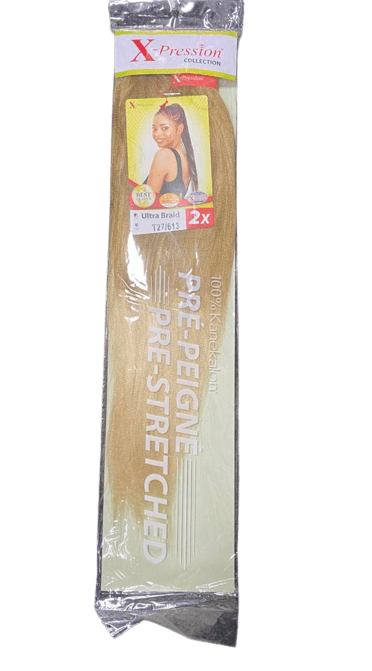 X-Pression Ultra Braid Pre-Stretched X2 – Lightweight, Tangle-Free Braiding Hair for Perfect Protective StylesX 4