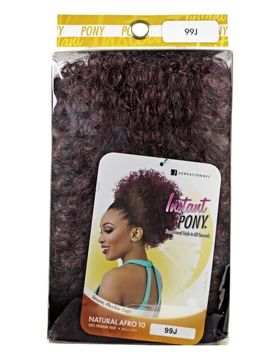 INSTANT PONY NATURAL AFRO  PONYTAIL 3