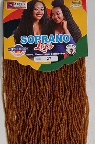 Soprano Locs – Crochet, Tiny Reggae style 20″x 120PCS 2