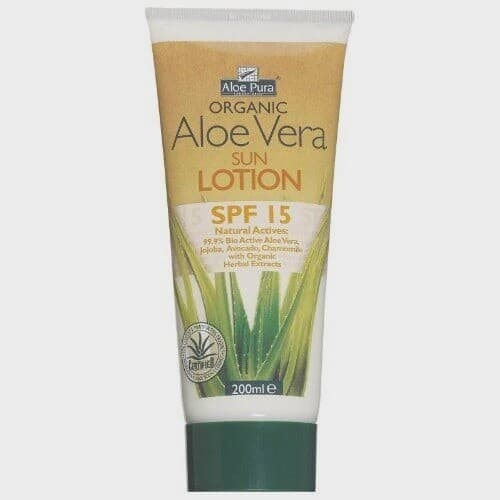 Aloe Pura Organic Aloe Vera Sun Lotioin SPF15
