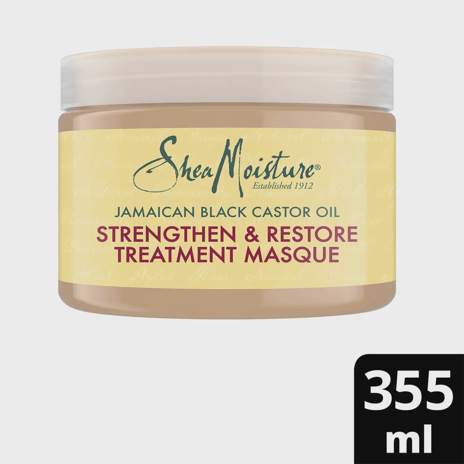 Shea Moisture  Jamaican Black Castor Oil Strengthen & Restore Treatment Masque 120Z