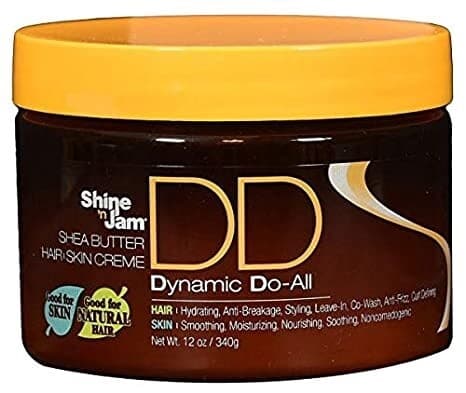 Shine'n jam DD shea butter hair skin creme 12oz