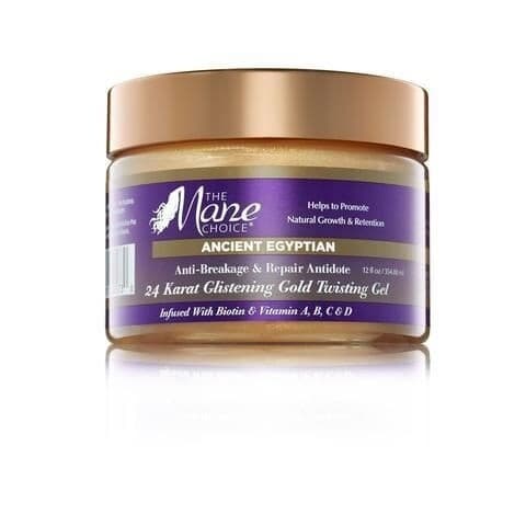 The Mane Choice  Ancient Egyptian  24 Karat Glistening Gold Twisting Gel
