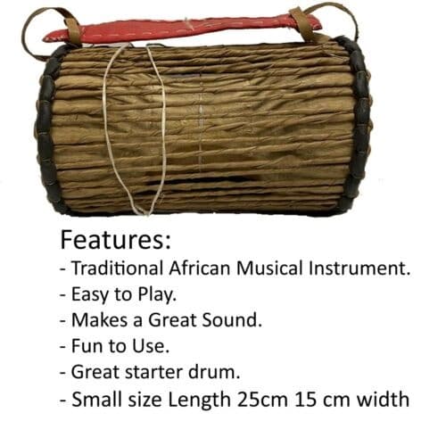 Gan-Gan Drum, Traditional West African Musical Instrument 3