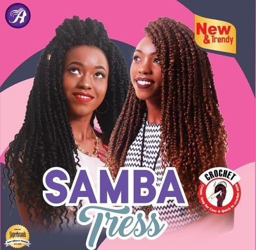 ANGELS CROCHET BRAID SAMBA TRESS 2