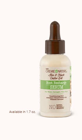 Creme Of Nature Aloe & Black Castor Oil Root Recharge Serum