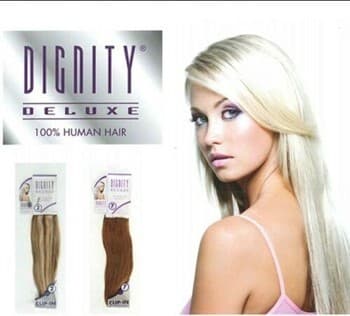 DIGNITY  DELUXE CLIP-IN 2 PCS