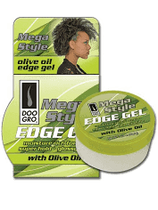 Doo Gro  Mega Style Edge Gel with olive