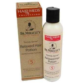 Dr Miracle's "Family Secret" Relaxed Hair Potion Oil Moisturizer Formula