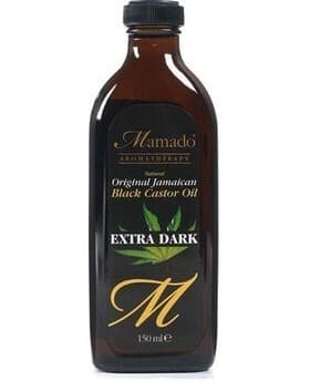 Mamado Aromatherapy Natural Original Jamaican Black Castor Oil Extra Dark150ml