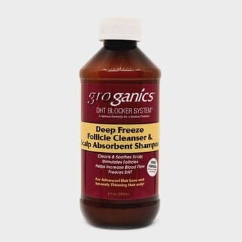 groganics Deep Freeze Follicle Cleanser & scalp Absorbent shampoo 4oz