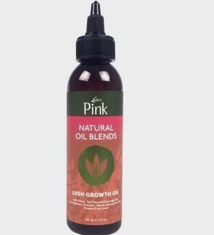 Luster's  Pink Natural Oil Blends Lush Growth Oil