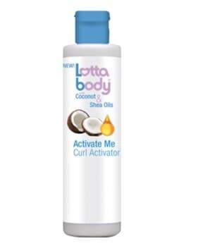 Lotta body coconut& shea oils activate me curl activator