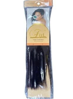 FEEL 100% HUMAN HAIR YAKI NATURAL