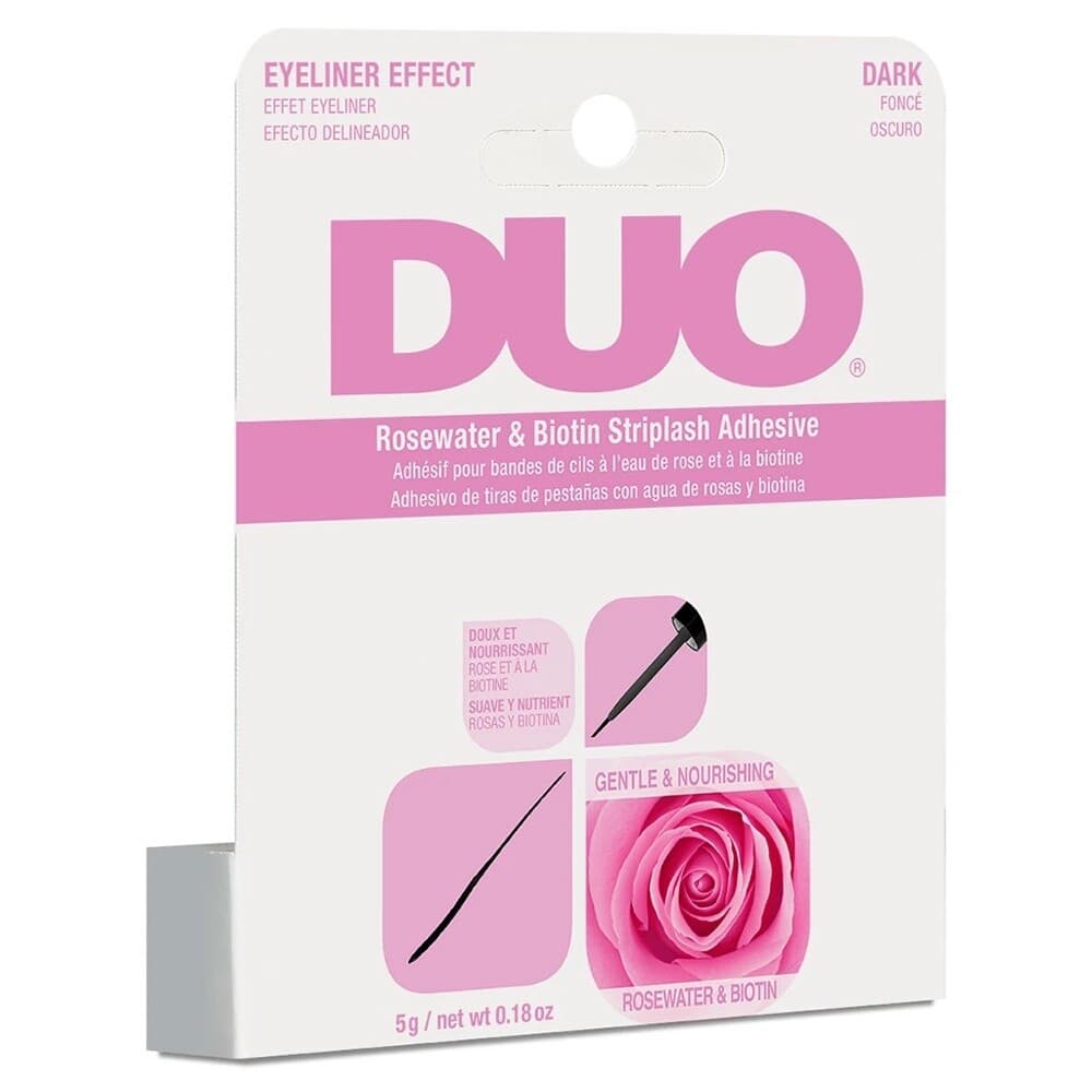 DUO Rosewater &  Biotin Striplash Adhesive- Dark
