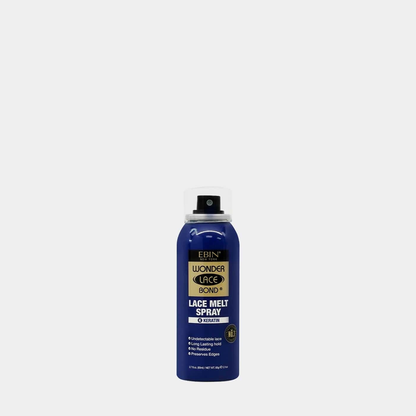 EBIN WONDER LACE BOND LACE MELT SPRAY KERATIN / 6.8FL.OZ /180ML