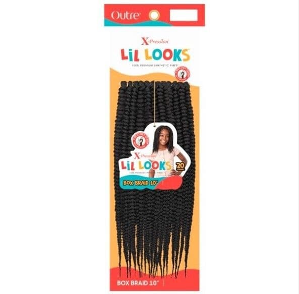 X-Pression Lil Looks Box Braid 10"