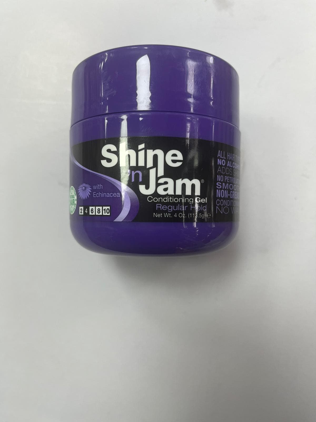 SHINE'N JAM CONDITIONING GEL REGULAR HOLD 4OZ 2