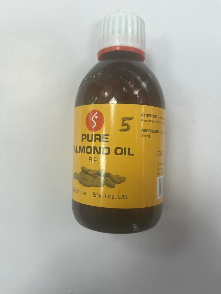 Sherrys Pure almond oil 250ml 2