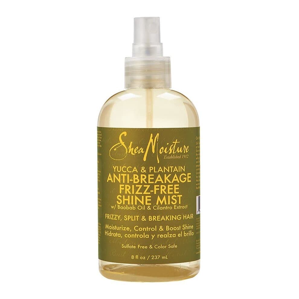 SHEA  MOISTURE YUCCA & PLANTAIN ANTI-BREAKAGE FRIZZ-FREE SHINE MIST