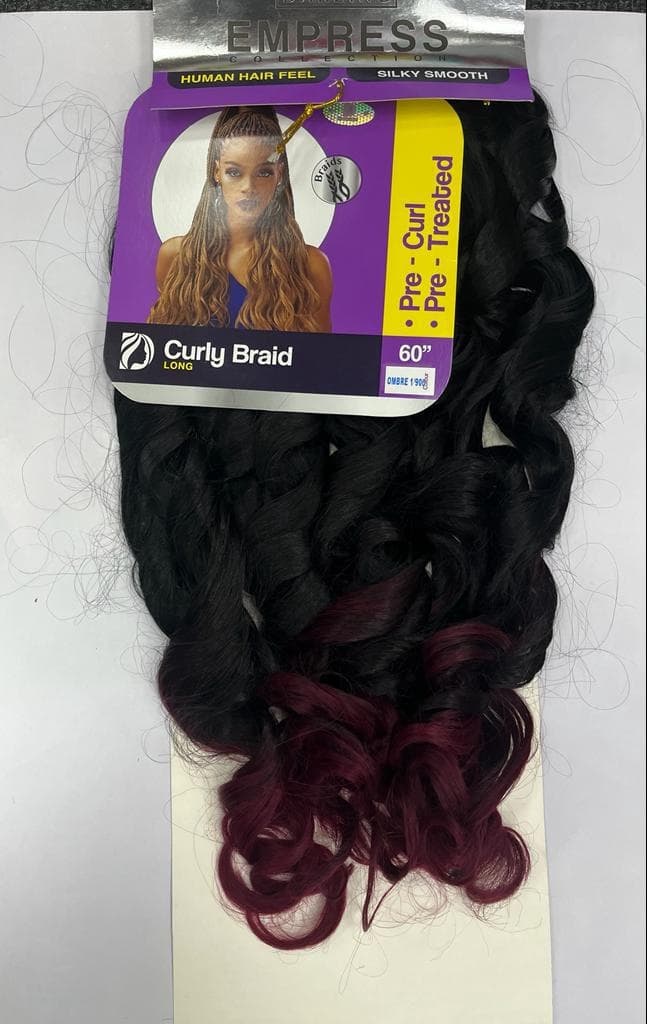 Darling French Curl Braiding  Hair | Curly Hair Extension  Long 60" 6