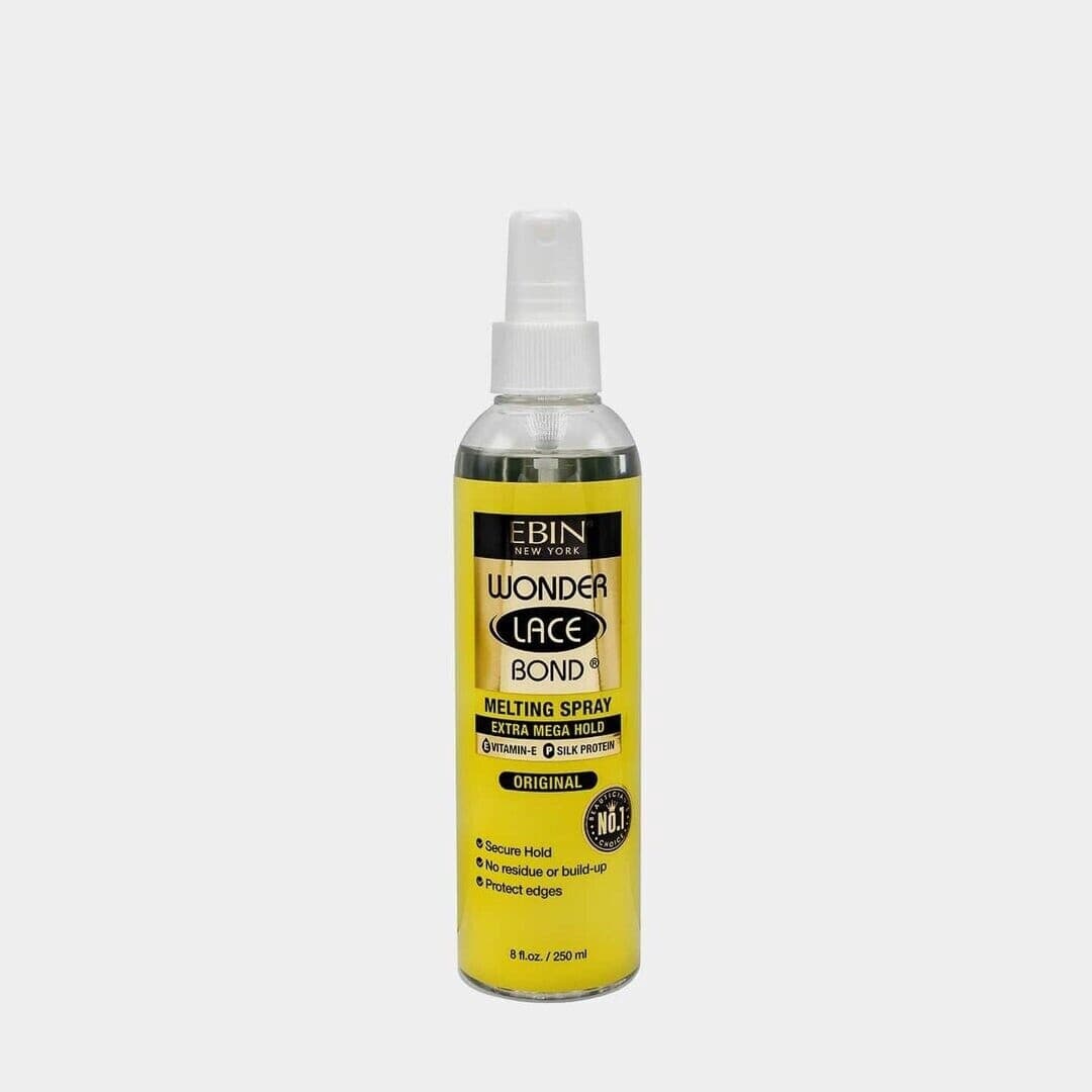 EBIN NEWYORK WONDER LACE BOND MELTING SPRAY EXTRA MEGA HOLD /ORIGINAL/ 8FL.OZ/ 250ML