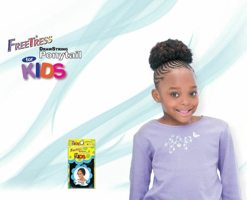 FREETRESS FOR KIDS DRAWSTRING PONYTAIL / AFRO 4"