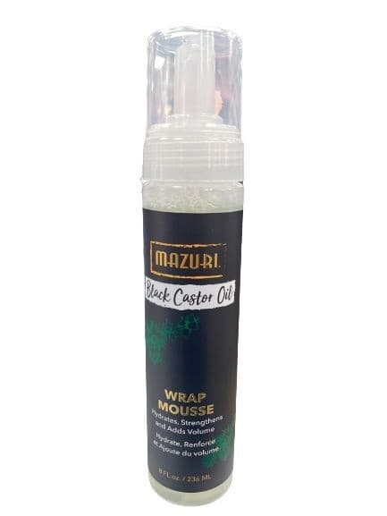 MAZURI BLACK CASTOR OIL WRAP MOUSSE 236ML