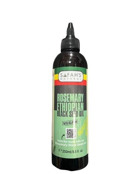 SAFAH'S NATURAL ROSEMARY ETHIOPIAN BLACK SEED OIL 250 ML
