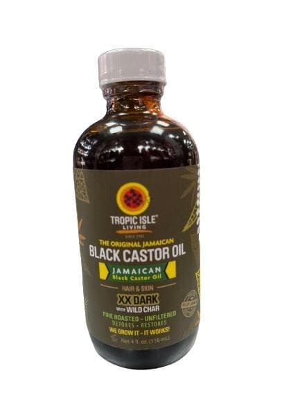 TROPIC ISLE LIVING SINCE 1992 BLACK CASTOR OIL / XX DARK /  4FL.OZ/  118ML