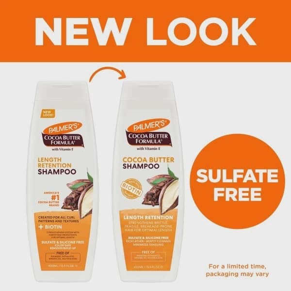 PALMER'S COCOA BUTTER SHAMPOO LENGTH RETENTION / 400ML 3