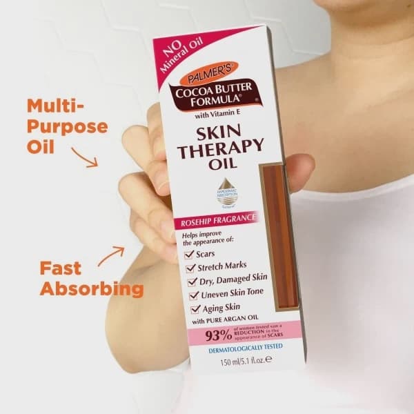 PALMER'S COCOA BUTTER FORMULA SKIN THERAPY OIL NATURAL ROSEHIP / 150ML / 5.1FL.OZ 8