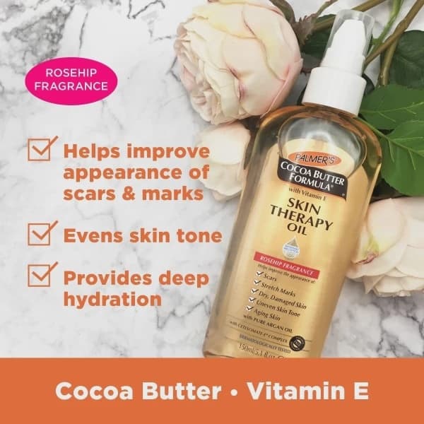 PALMER'S COCOA BUTTER FORMULA SKIN THERAPY OIL NATURAL ROSEHIP / 150ML / 5.1FL.OZ 6