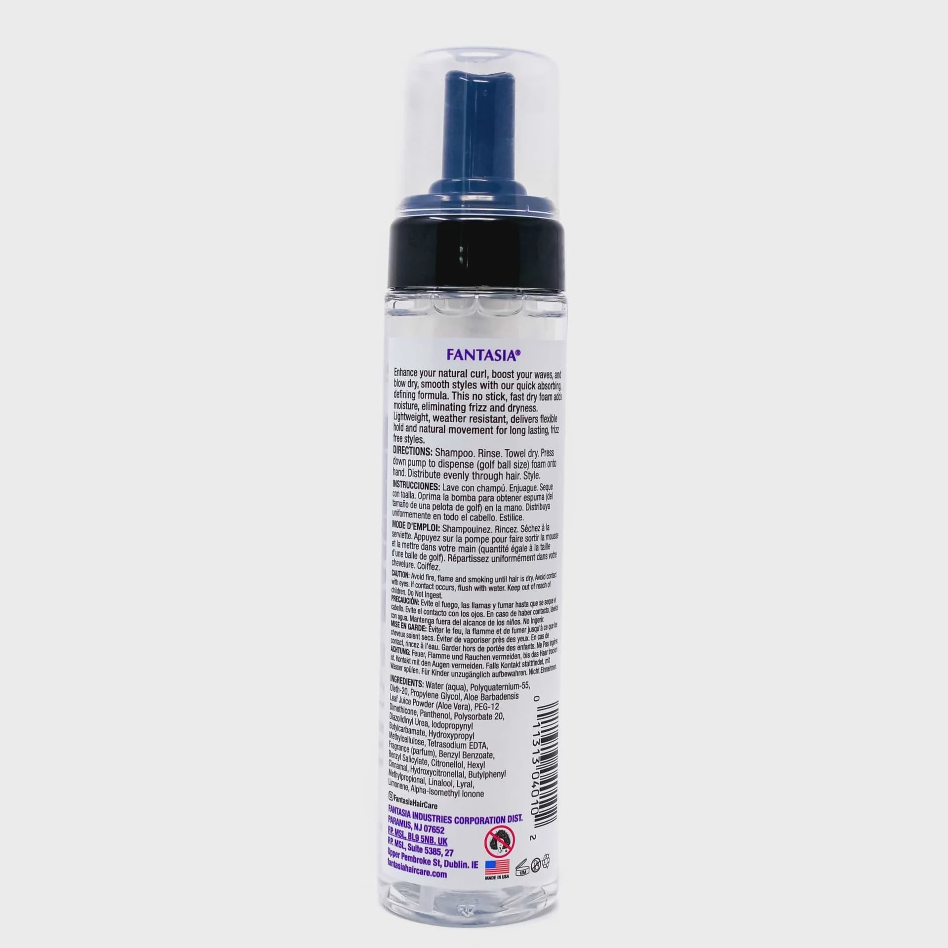 FANTASIA IC FRIZZ BUSTER STYLING FOAM / 251ML / 8.5FL.OZ 2